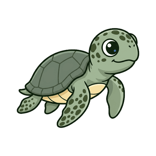 Olive, an Olive Ridley sea turtle